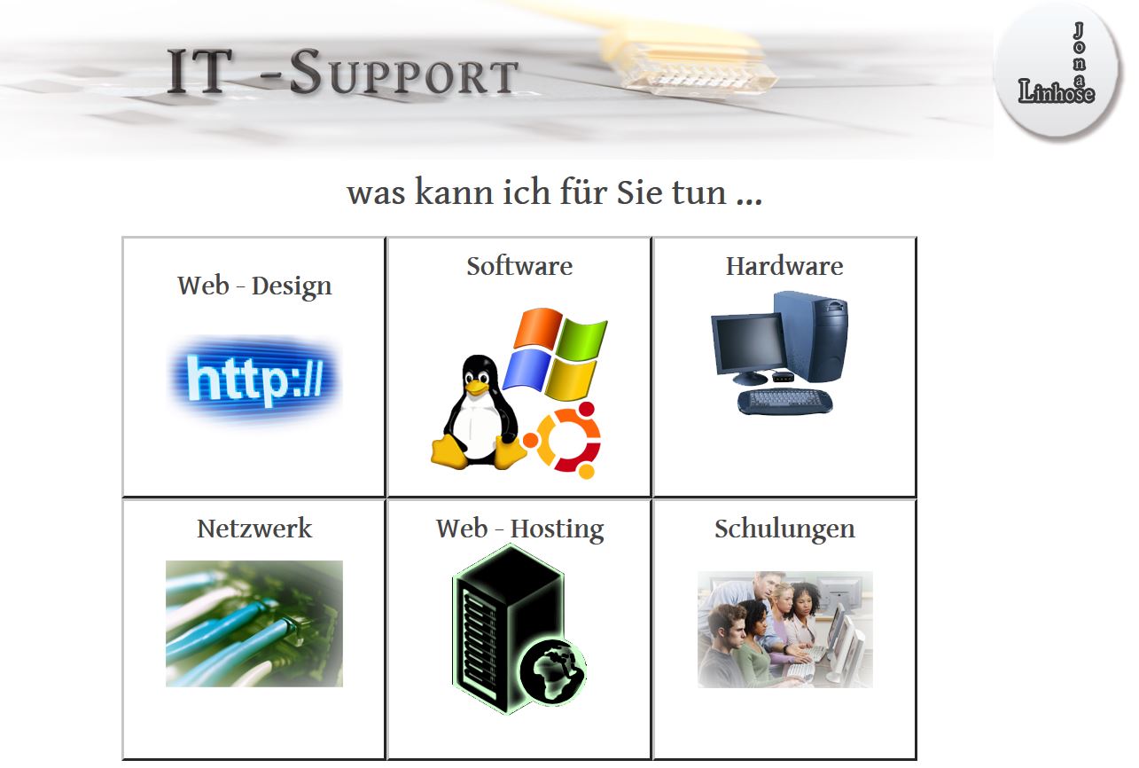 IT - Support Jonas Linhose Hannover